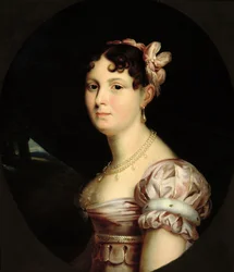 Portrait de Catherine de Wurtemberg (1783-1835) Reine de Westphalie, c.1810